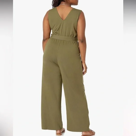 The Drop Women's Sleeveless Wrap Jumpsuit size XXL - Picture 7 of 8